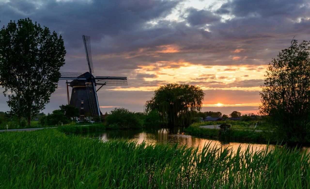 Mondriaanmolen, A Real Windmill Close To Amsterdam Abcoude Eksteriør bilde