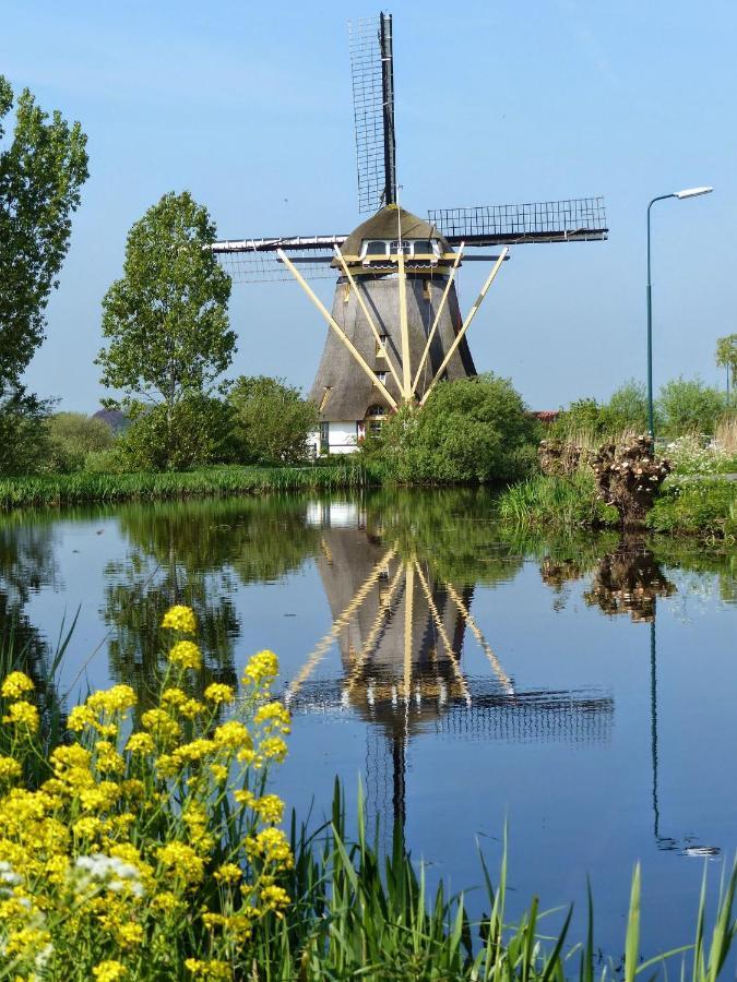 Mondriaanmolen, A Real Windmill Close To Amsterdam Abcoude Eksteriør bilde