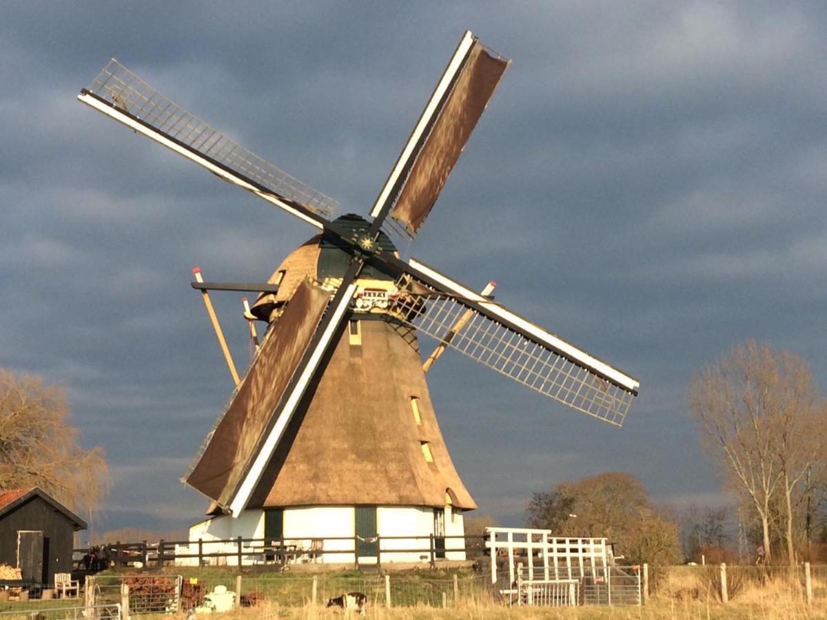 Mondriaanmolen, A Real Windmill Close To Amsterdam Abcoude Eksteriør bilde